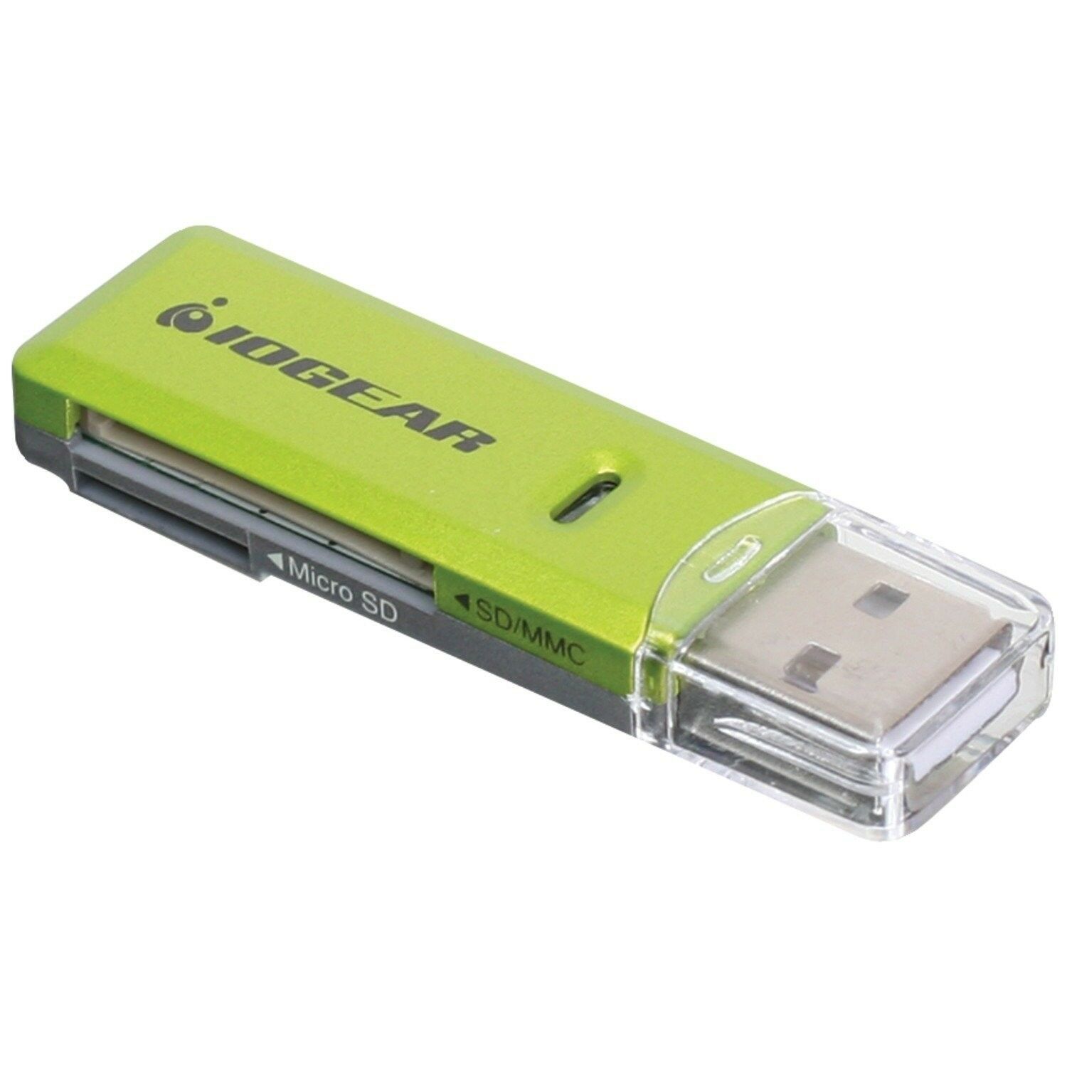 Iogear GFR204SD MicroSD, SD, MMC Card Reader/Writer